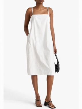 Deveaux Off White Nylon Sleeveless Dress size S/M